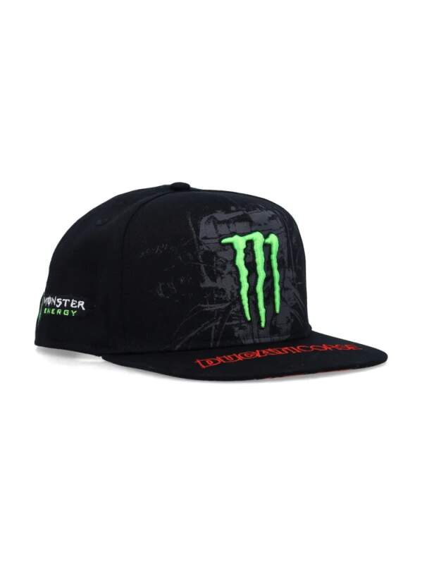 Ducati Corse - Monster Energy Fan-Cap mit flachem Schirm