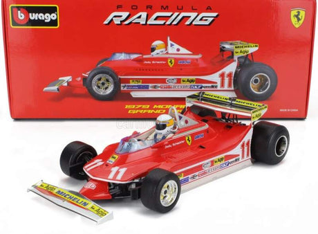 Modell Ferrari F1 312T4 1979, GP Monaco, J. Scheckter