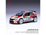 IXO Škoda Fabia Rally2 EVO model, Barum Rallye Zlín 2022, #4, Kopecký – Hloušek