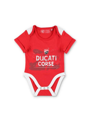Ducati Corse Baby-Body mit Kindermotiv