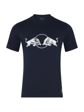 Oracle Red Bull Racing T-Shirt mit Bullen-Motiv – Marineblau