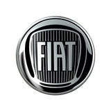 Fiat 3D-Logo-Aufkleber schwarz 75 mm
