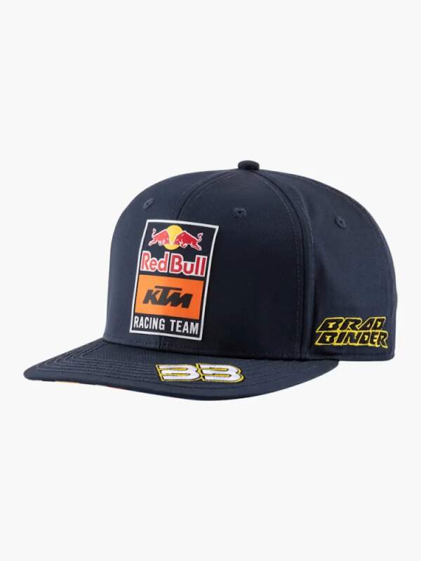KTM Red Bull Teamkappe MotoGP B. Binder mit flachem Schirm