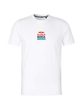 Red Bull Bora Hansgrohe Fan-T-Shirt weiß mit Logo