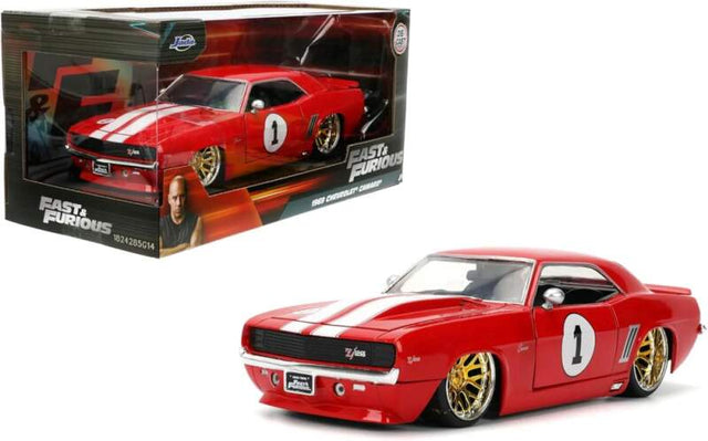 Fast & Furious Chevrolet Camaro #1 1:24 model red