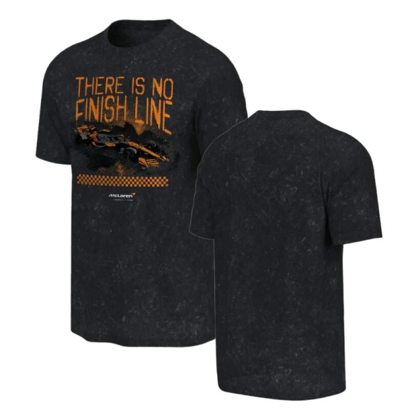 McLaren F1 NE fan T-shirt – Finish line black
