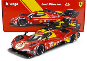Modell Bburago Ferrari 499P Nr. 50, Sieger Le Mans 2024