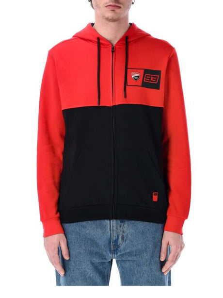 Ducati Corse fan sweatshirt - Marc Marquez with 93 logo