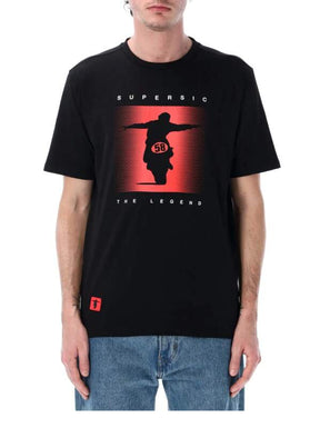 Marco Simoncelli Fan-T-Shirt Iconic schwarz