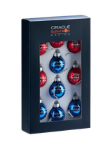 Oracle Red Bull Racing Mini-Christbaumkugeln – 10er-Set