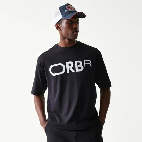 Oracle Red Bull Racing New Era Oversized Grafik-T-Shirt – Marineblau