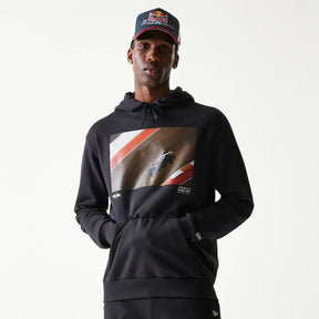 Oracle Red Bull Racing New Era Oversized Grafik-Hoodie – Marineblau