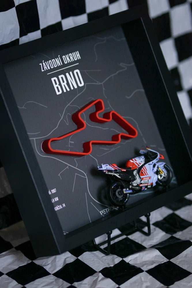 Petrol Art 3D Picture – Marc Marquez, Brno