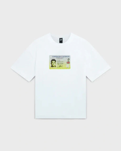 Lando Norris LN4 LICENSE T-Shirt – White