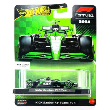 Modell Hot Wheels F1 Premium - Valtteri Bottas KICK Sauber F1