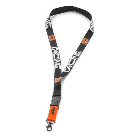 KTM Racing Schlüsselanhänger mit Karabiner schwarz mit Logo