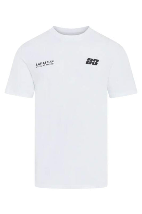 Alex Albon Fan-T-Shirt - Williams Racing F1 weiß - XXL