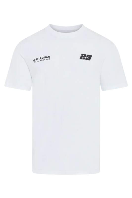 Alex Albon Fan-T-Shirt - Williams Racing F1 weiß - XXL