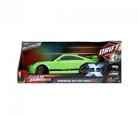 Jada Fast & Furious Porsche 911 GT3 (997) Drift RC-Auto im Maßstab 1:10