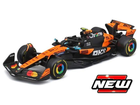 Modell McLaren F1 MCL39 BBurago #4 Lando Norris 2025
