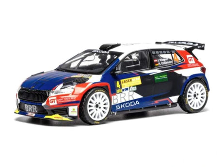 IXO Modell Škoda Fabia Rally2 - Lavanttal Rally 2024 #4 Wagner - Ostlender