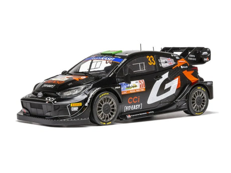 Ixo Toyota GR Yaris Rally1 Hybrid #33 Evans Modell im Maßstab 1:18 – Rally Japan 2024