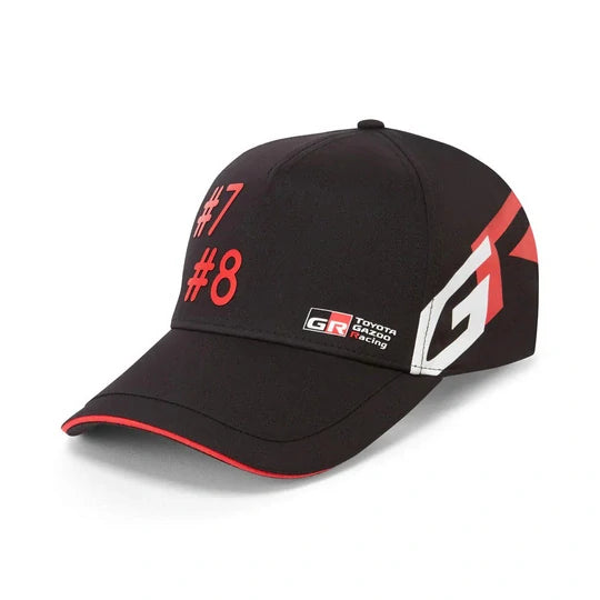 Toyota GAZOO Racing WEC Team Cap #7 #8 – Black