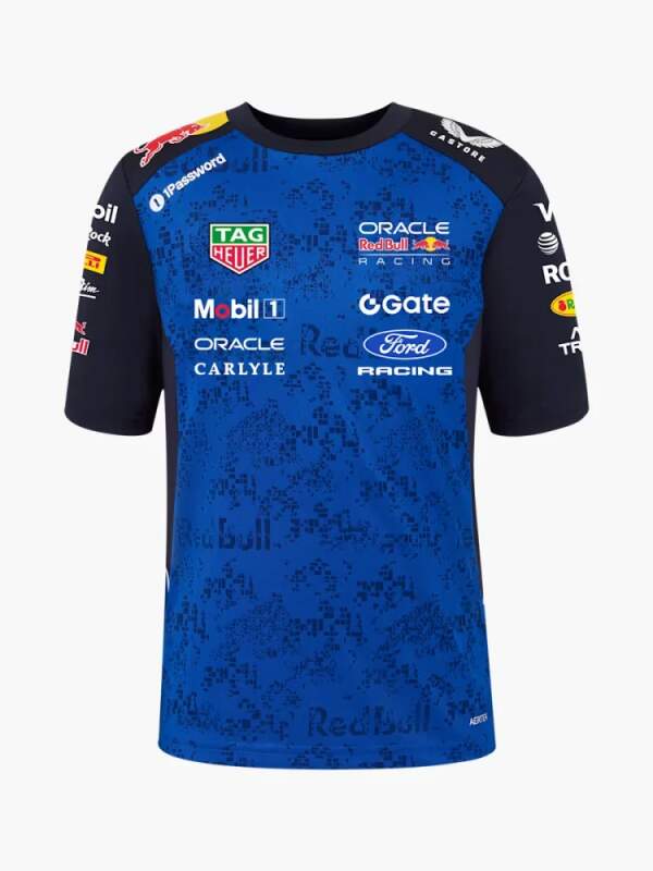 Oracle Red Bull Racing Kinder-T-Shirt mit Sponsorenlogos - Team Edition