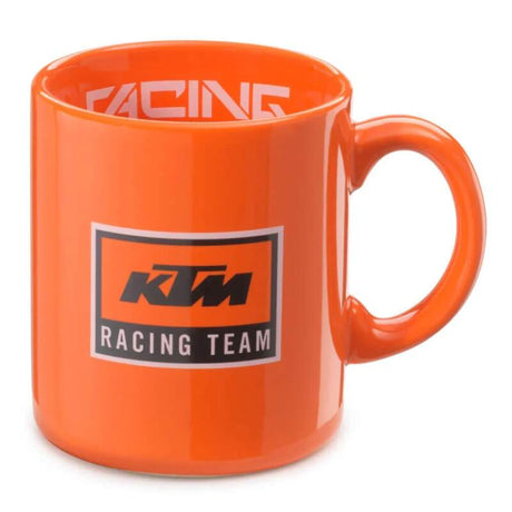 Keramikbecher KTM Racing orange mit Logo