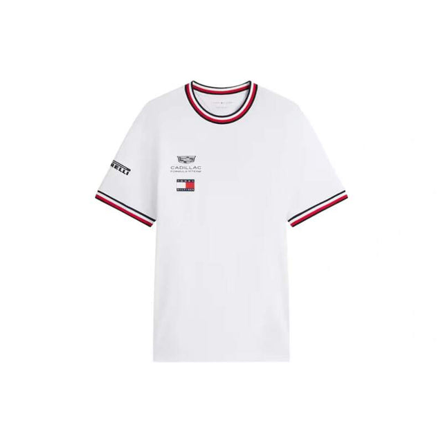 White Cadillac F1 x Tommy Hilfiger T-shirt - team edition