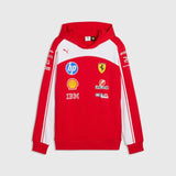 Scuderia Ferrari F1 x Puma Hoodie mit Sponsorenlogos - Team Edition