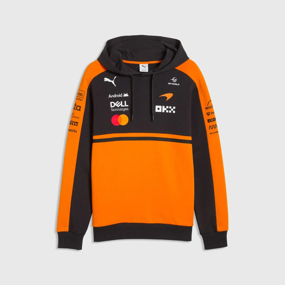 McLaren F1 x Puma Team Hoodie with Sponsor Logos – Team Edition