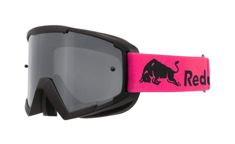 Red Bull Spect Motocrossbrille WHIP schwarz mit silbernem Glas