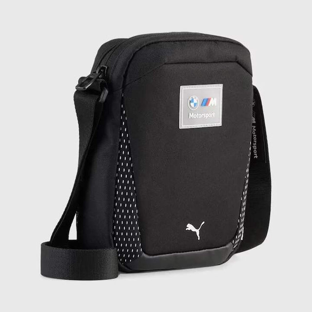 BMW Motorsport shoulder bag, black, with logo