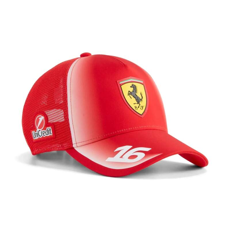 Charles Leclerc Scuderia Ferrari F1 x Puma mesh cap - team edition