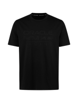 Oracle Red Bull Racing T-Shirt TONAL Edition schwarz mit Logo