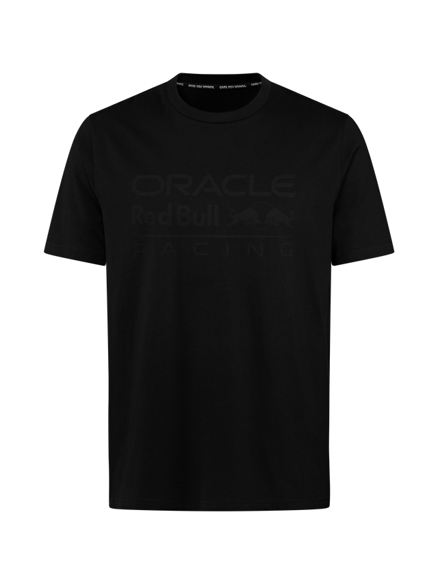 Oracle Red Bull Racing T-Shirt TONAL Edition schwarz mit Logo