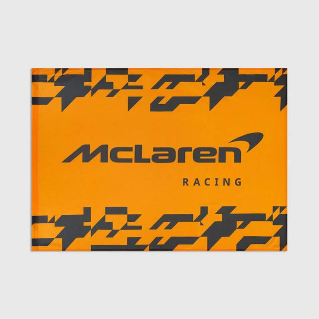McLaren F1 Fahne mit Logo orange