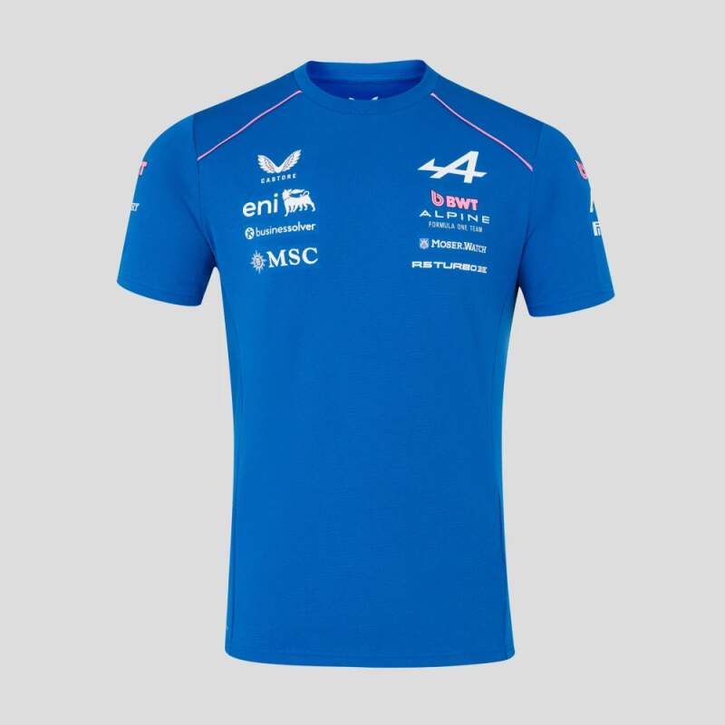 BWT Alpine F1 T-Shirt mit Sponsorenlogos - Team Edition
