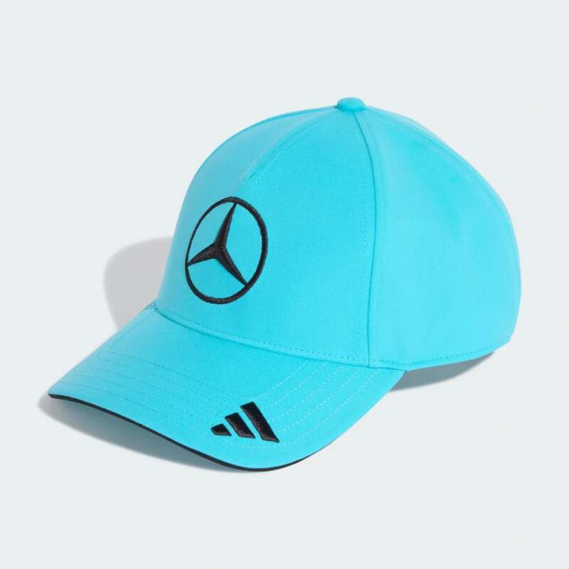 Blue George Russell Mercedes AMG Petronas F1 x Adidas cap - team edition