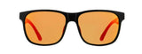 Red Bull Spect EARLE sunglasses, black with orange lenses