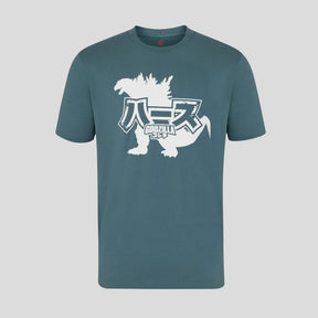 Haas F1 Team x Godzilla T-Shirt – Japan 2026 Edition, Dark Green