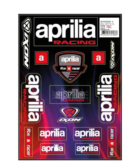 Aprilia Racing MotoGP großes Aufkleberset - Team Edition