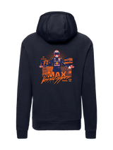 Oracle Red Bull Racing Max Verstappen Hoodie mit Logo – Marineblau