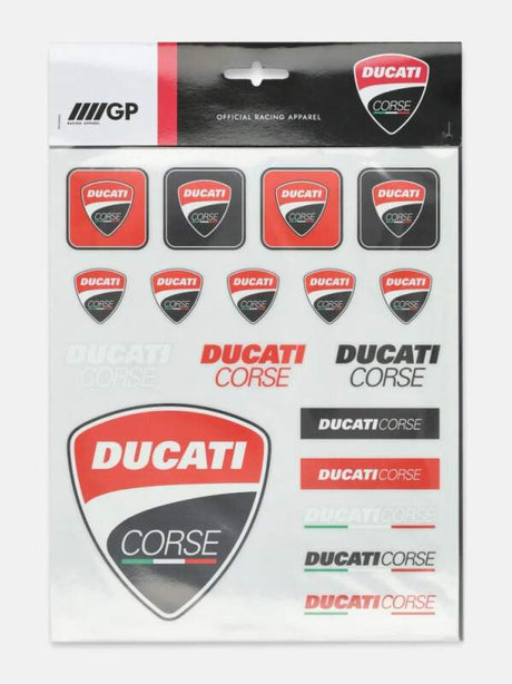 Großes Stickerset Ducati Corse