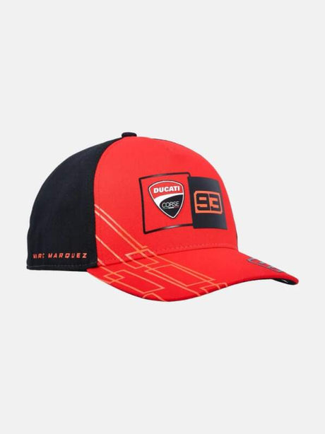 Ducati Corse - Marc Marquez Fan-Cap mit #93-Logo