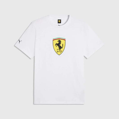 Scuderia Ferrari F1 Fan-T-Shirt weiß mit Logo