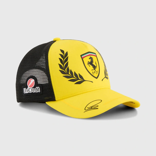 Scuderia Ferrari Lewis Hamilton Cap – British GP 2026, Yellow