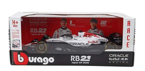 Modell Red Bull F1 RB21 BBurago #1 Max Verstappen 2025 - Sieger Japan GP