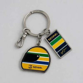 Ayrton Senna Helmet keyring